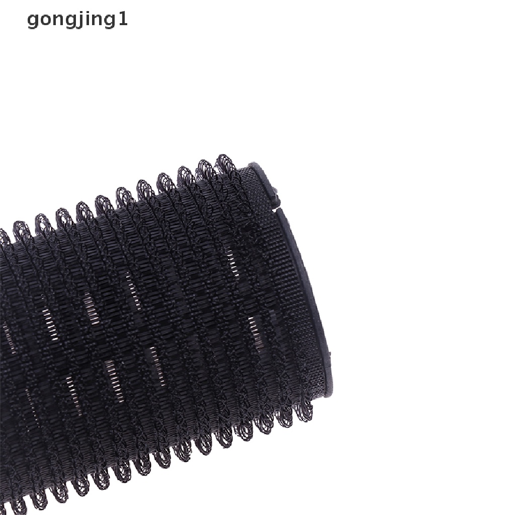 Ggg 3Pcs/Set Black Self Grip Hair Rollers Cling DIY Hairdressing Pengeriting Rambut ID