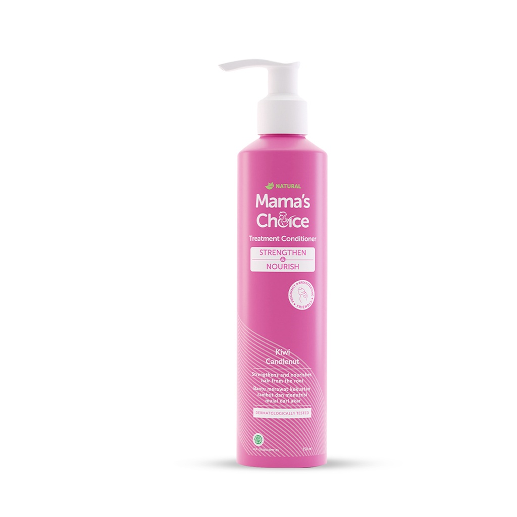 Kondisioner Anti Rontok Ibu Hamil | Mama's Choice Treatment Conditioner 150 ml (Aman untuk Ibu Hamil)