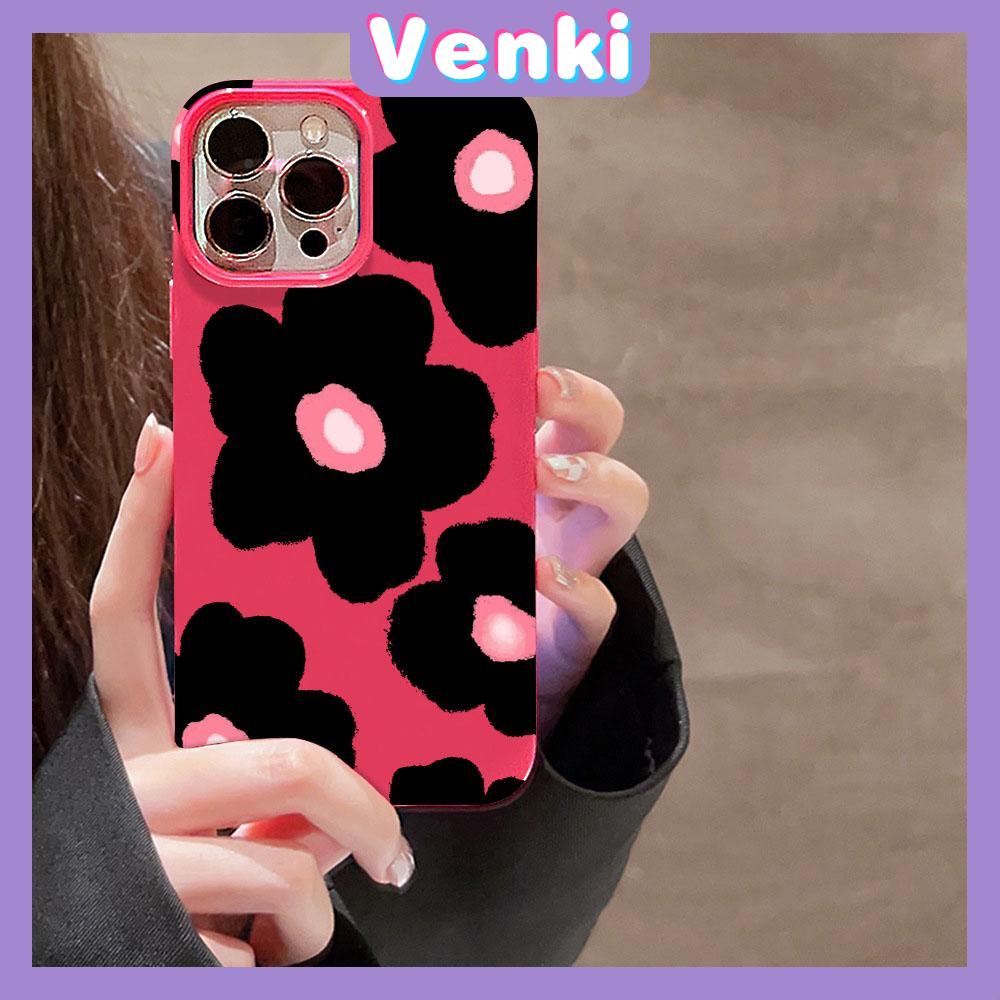 Case for iPhone 11 Soft TPU Glossy Rose Red Candy Case Retro Flowers Camera Protection Shockproof For iPhone 14 13 12 11 Pro Max 7 8 Plus X XR