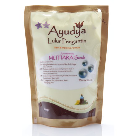 Ayudya Lulur Pengantin Mutiara + Vitamin E 300 refill