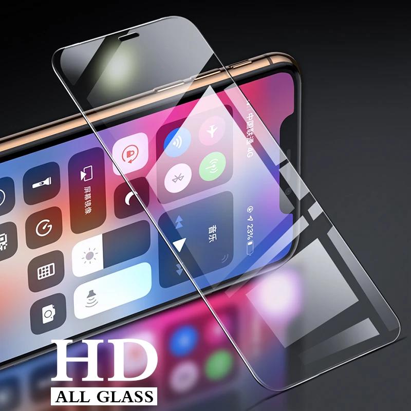 Kaca Depan+Belakang Untuk iPhone 11 Pro XS MAX X Xr7 8 Plus Pelindung Layar Tempere Glass Untuk Iphone5 5S SE 2020 2022 2016