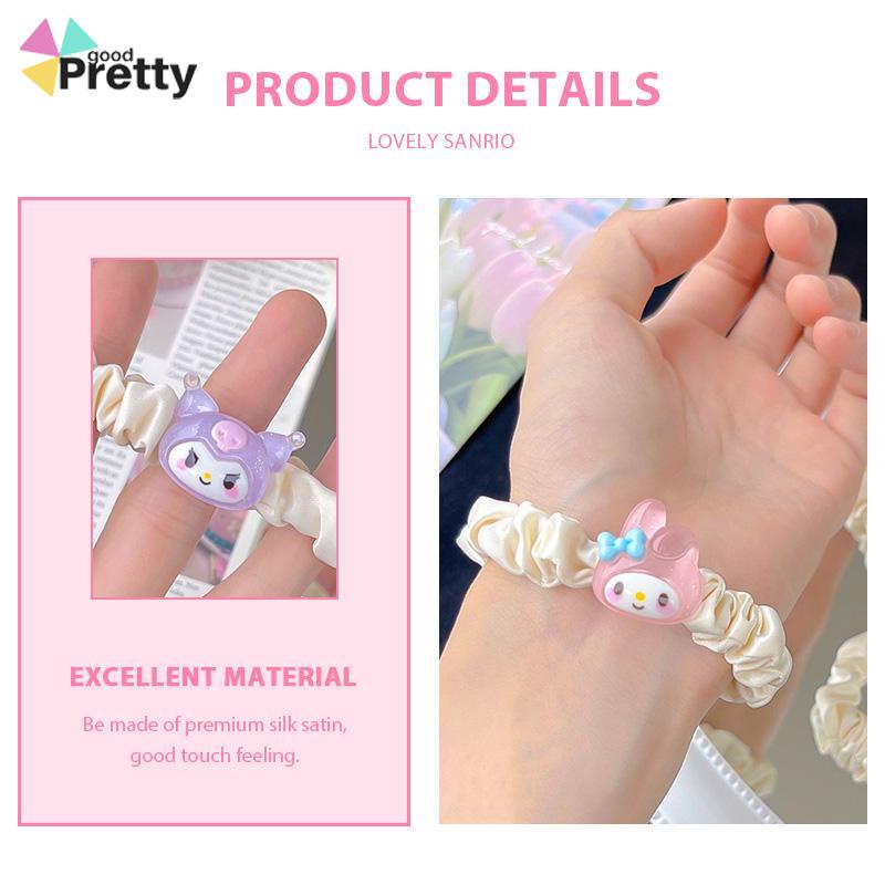 1 Pc Kunciran Karet Gelang Sanrio Kulomi Lucu - PD