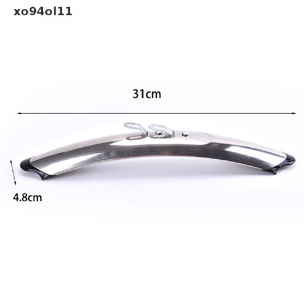 Spakbor Depan Belakang Sepeda Retro XO 700c 27 ''Stainless Steel Sepeda Jalan Mudguards OL