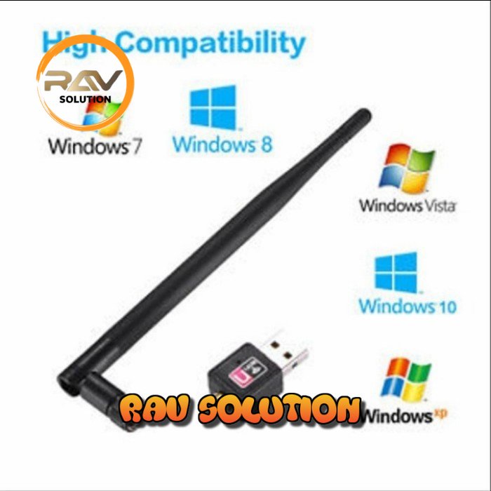 USB WIFI 600Mbps Antena - Antenna Adapter USB 2.0 Wireless 802 Inn - SET A