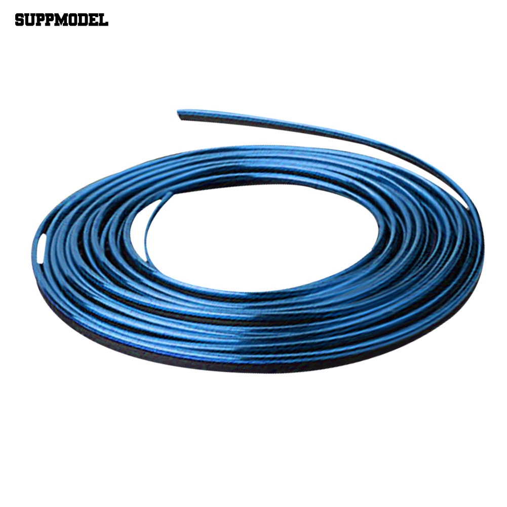 Suppmodel 5M Universal Flexible Lis Interior Mobil Kendaraan Strip Stiker Garis Dekorasi