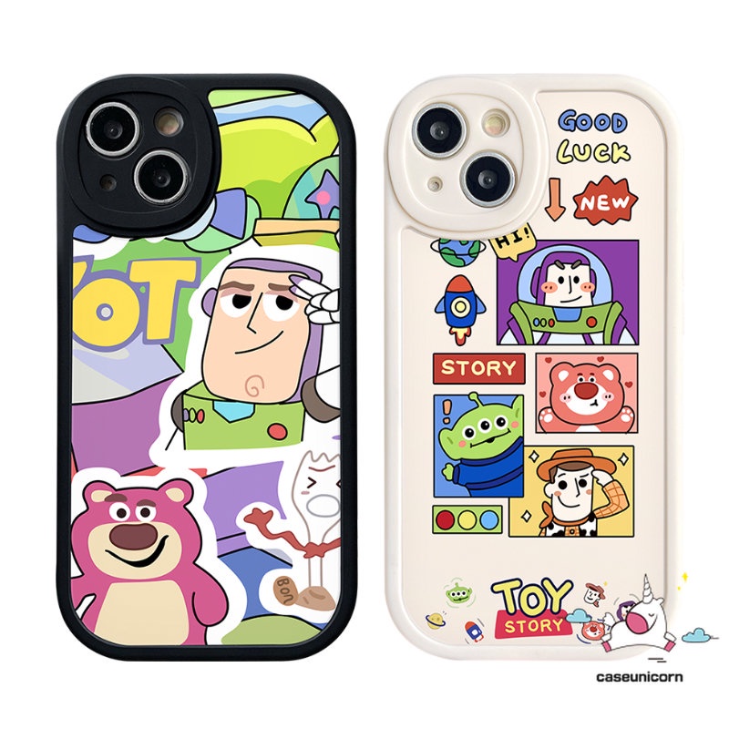 Case Cerita Mainan Kartun Lucu Untuk Infinix Hot 10 9 Play 10T 11 10s 11s Hot 10 Lite 10T 11 10s 11s Note 8 Smart 5 6 Lovely Manyo Pelindung Lensa Kamera Soft Tpu Back Cover