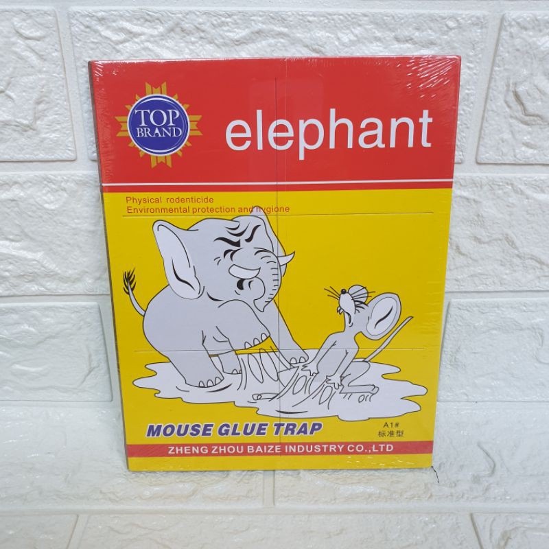 [ DBI ] Lem Tikus Papan Kuat Dan Ampuh Cap Gajah Elephant - Lem Perangkap Tikus dan Hama