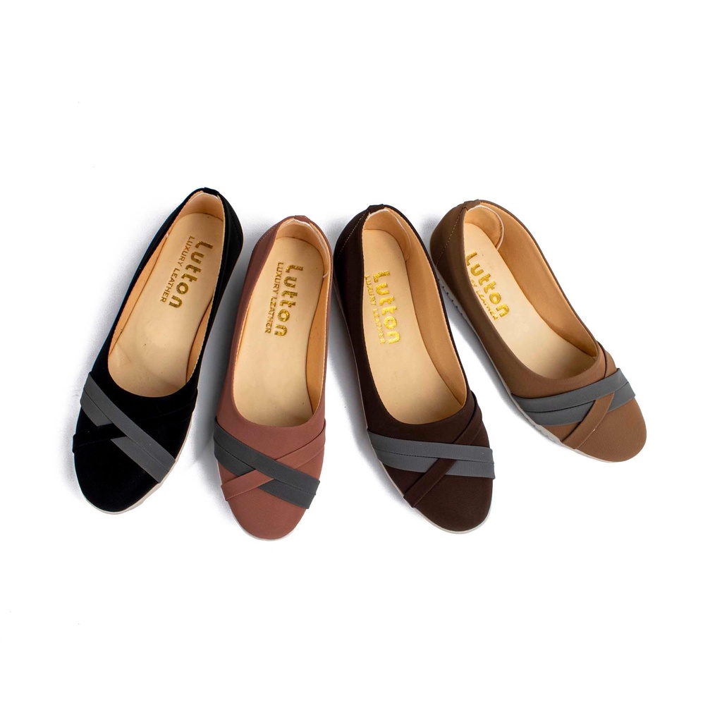 LUTTON SEPATU WANITA SANTAI SEPATU SELOP WANITA TERBARU N03