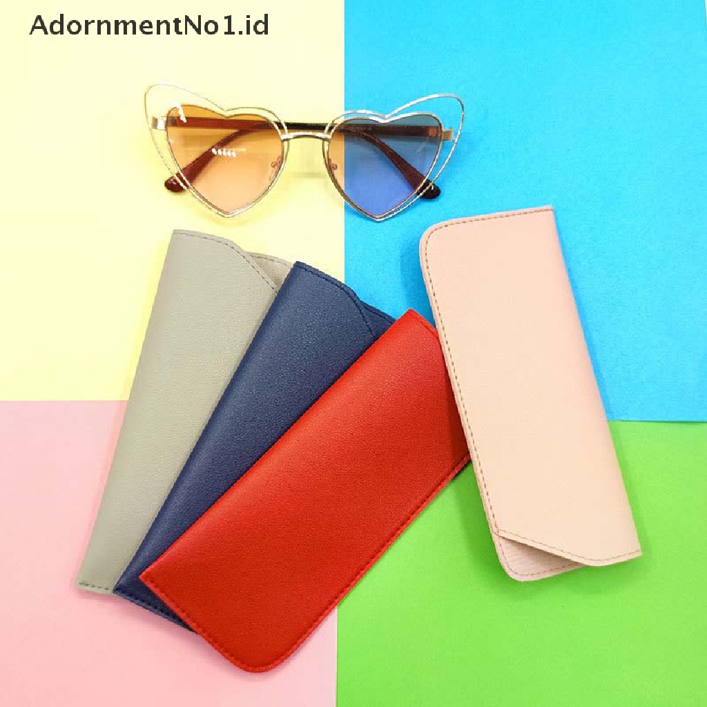 [AdornmentNo1] Unisex Fashion Portable Tas Kacamata Pelindung Case Cover Sunglasses Case Kotak Kacamata Baca Kantong Pelindung Kacamata [ID]