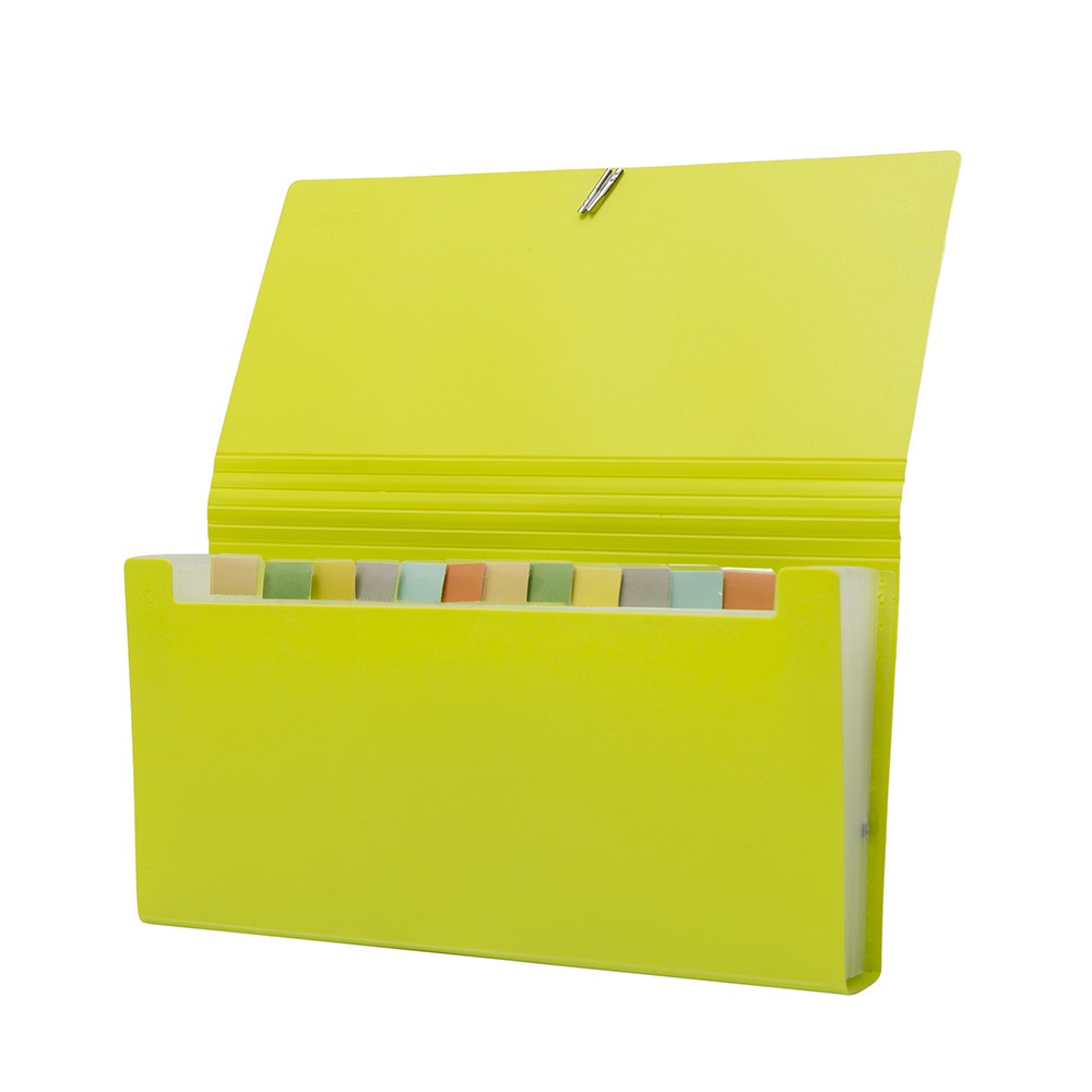 

Bantex Expanding File Map Harmonika Map Giro Cek 12 Sekat Lime