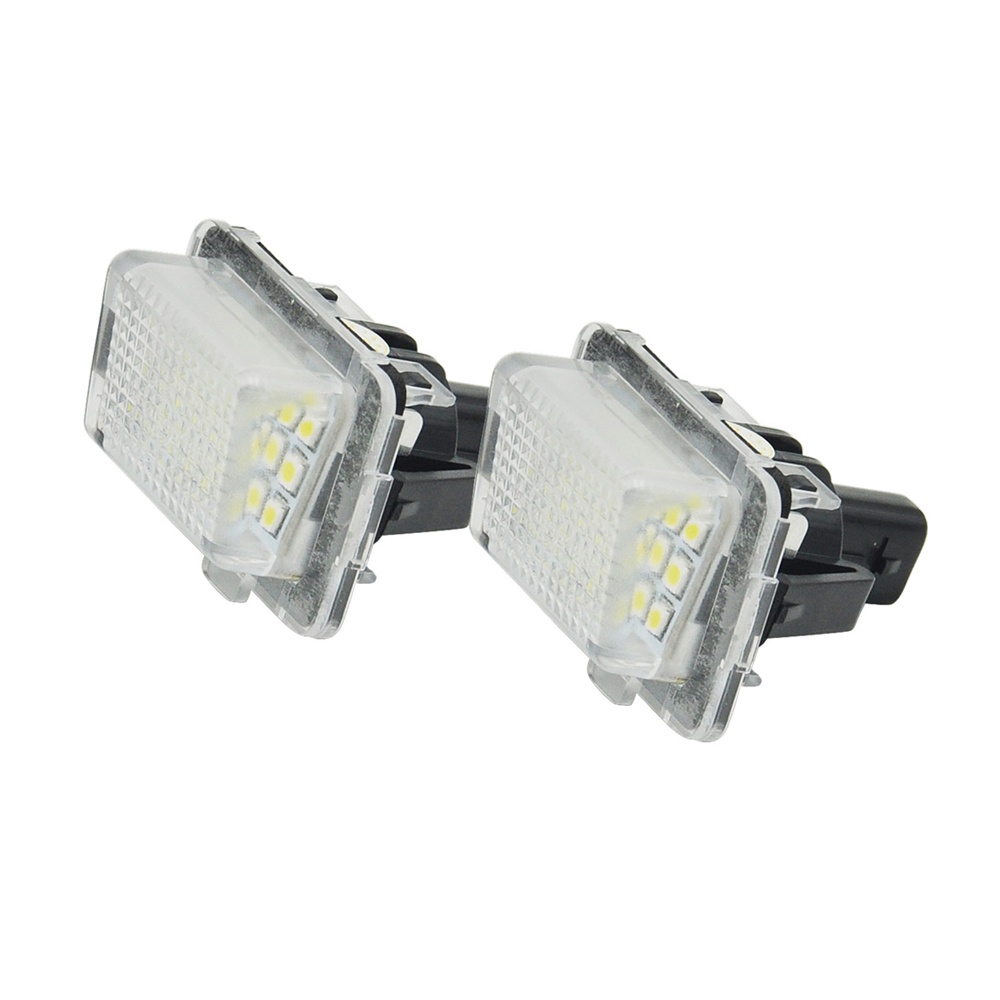 2pcs Lampu Plat Nomor LED Plat Lampu Untuk Benz C-CLASS W204 W205 W216 W218 E-CLASS W212 S-CLASS W221 W231 S-CLASS W222