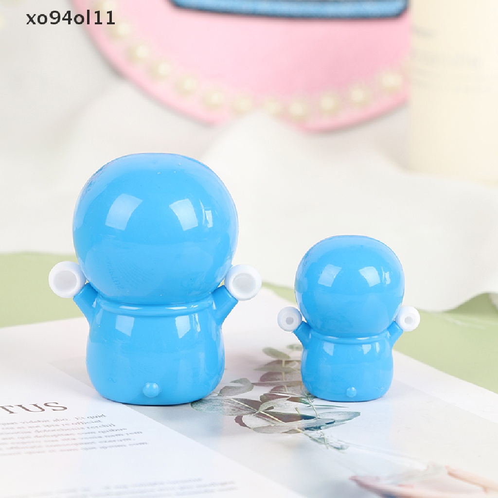 Xo 4pcs/set Topper Dekorasi Kue Ulang Tahun Figure Doraemon Kucing Mainan Anak Perlengkapan Pesta OL