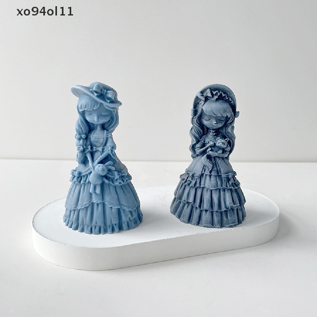 Xo Doll Cetakan Silikon Gypsum Doll Dekorasi Cetakan Lem Menjatuhkan Cetakan DIY Doll Photography Props Mold OL