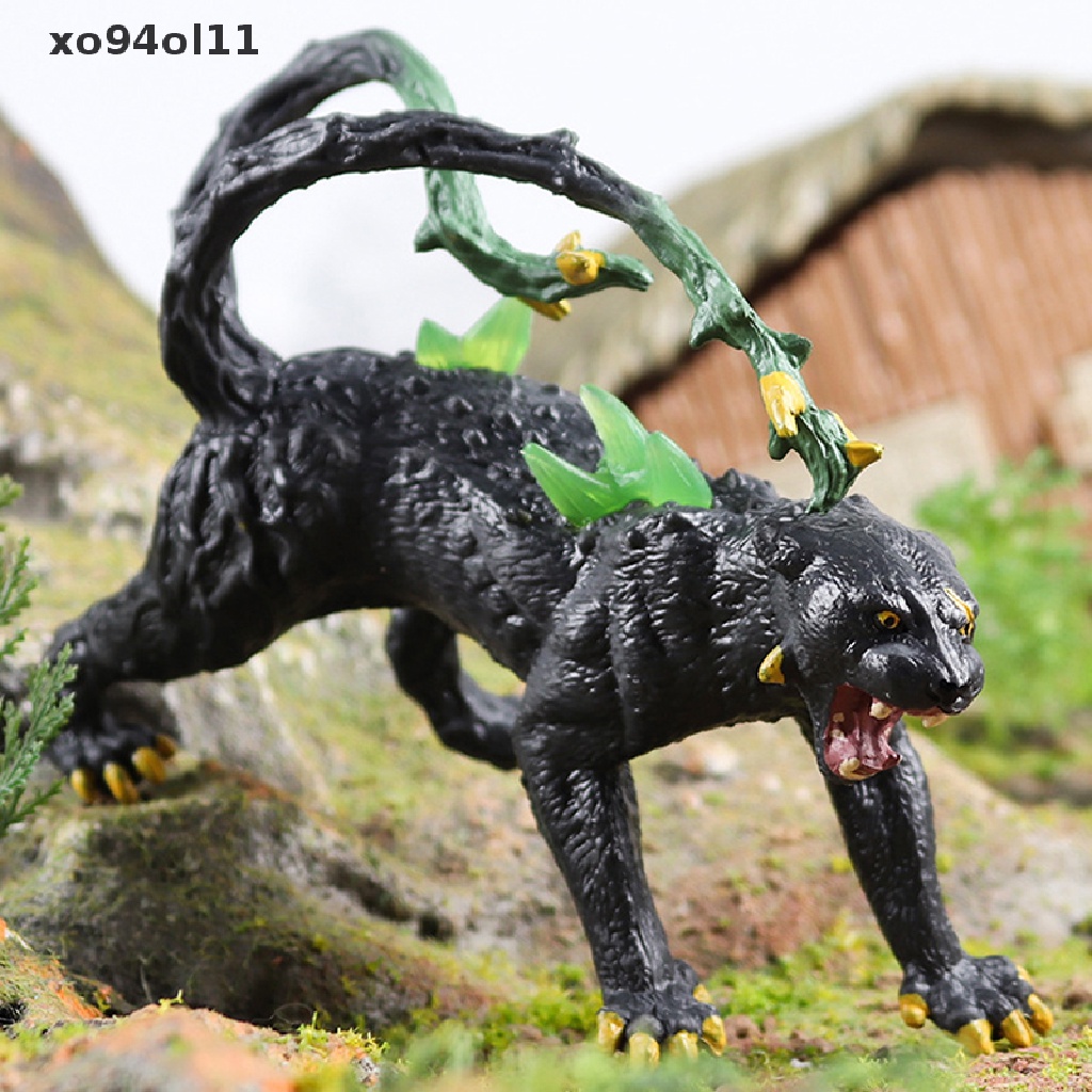 Xo 1Pc Patung Naga Model Hewan Mitos Es Setan Ocean Gurita Monster Boneka OL