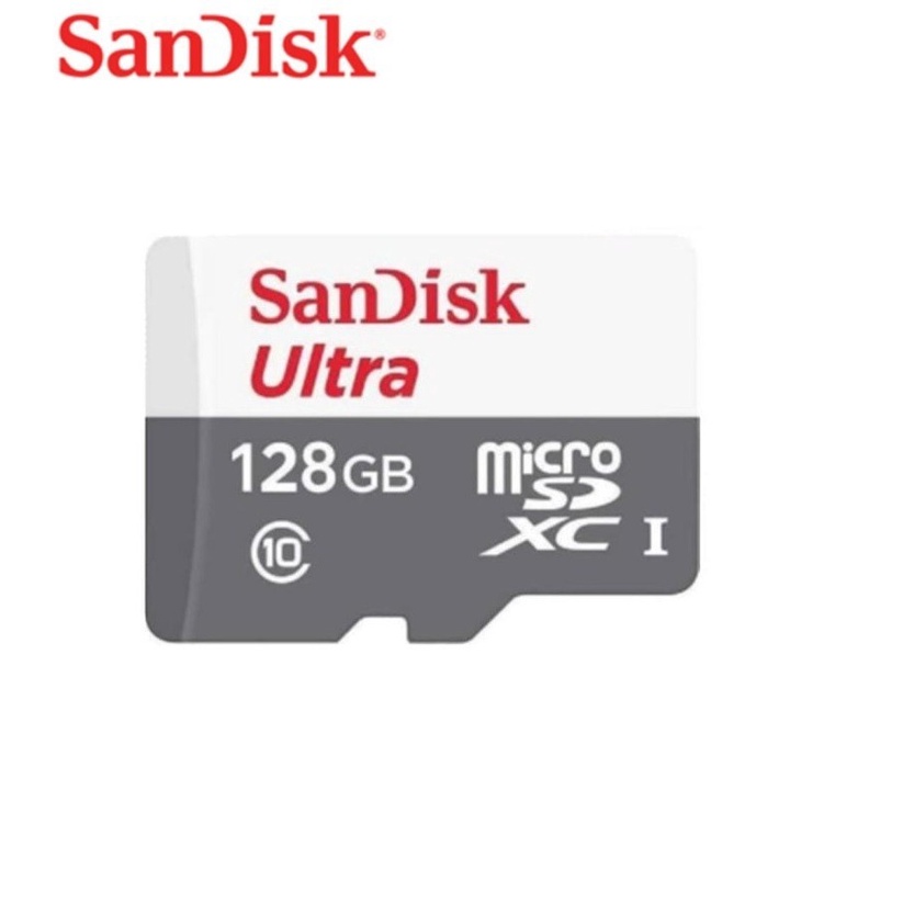 (4 Pcs) Sandisk Ultra Micro SD 128GB 100Mbps CLASS 10 (4 Pcs)