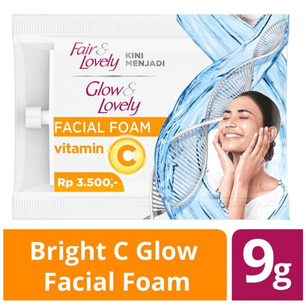 Fair &amp; Lovely Multivitamin Facial Foam Sachet 9gr