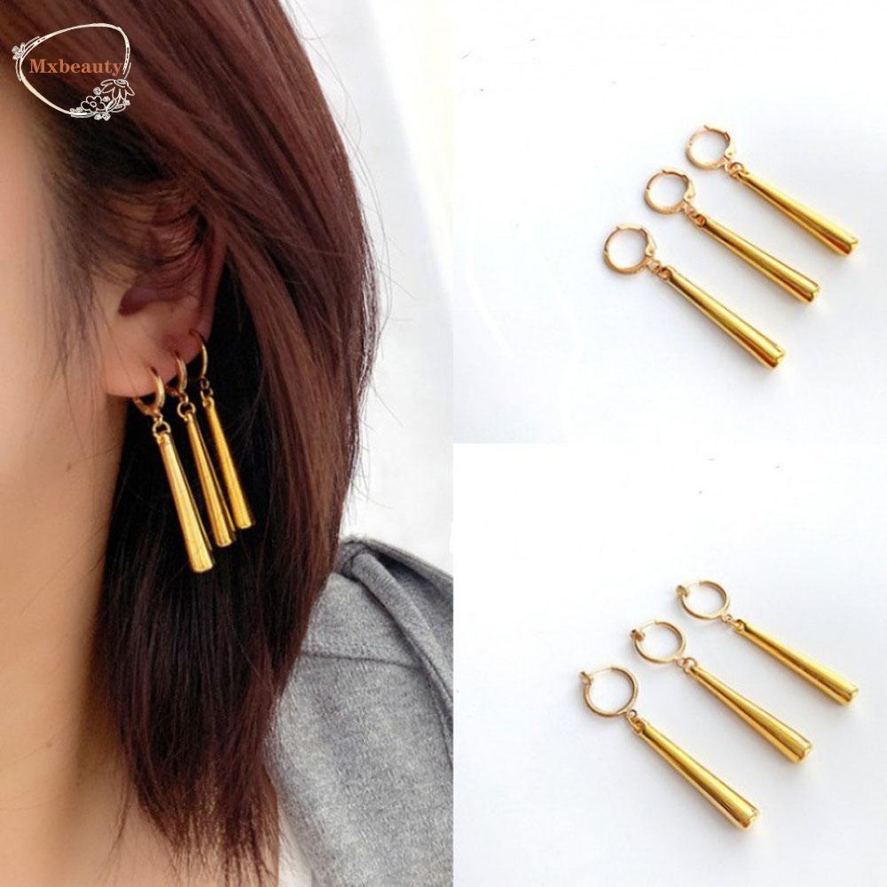 MXBEAUTY Japan Drop Earrings Fashion Gift Accessories Cosplay Clip Earrings 3 Pcs/Set Anime Ear Clip Jewelry Cartoon Roronoa Zoro Earrings