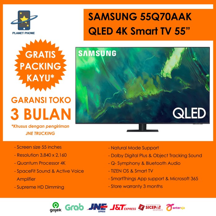 SAMSUNG 55Q70AAK QLED 4K Smart TV 55 INCH