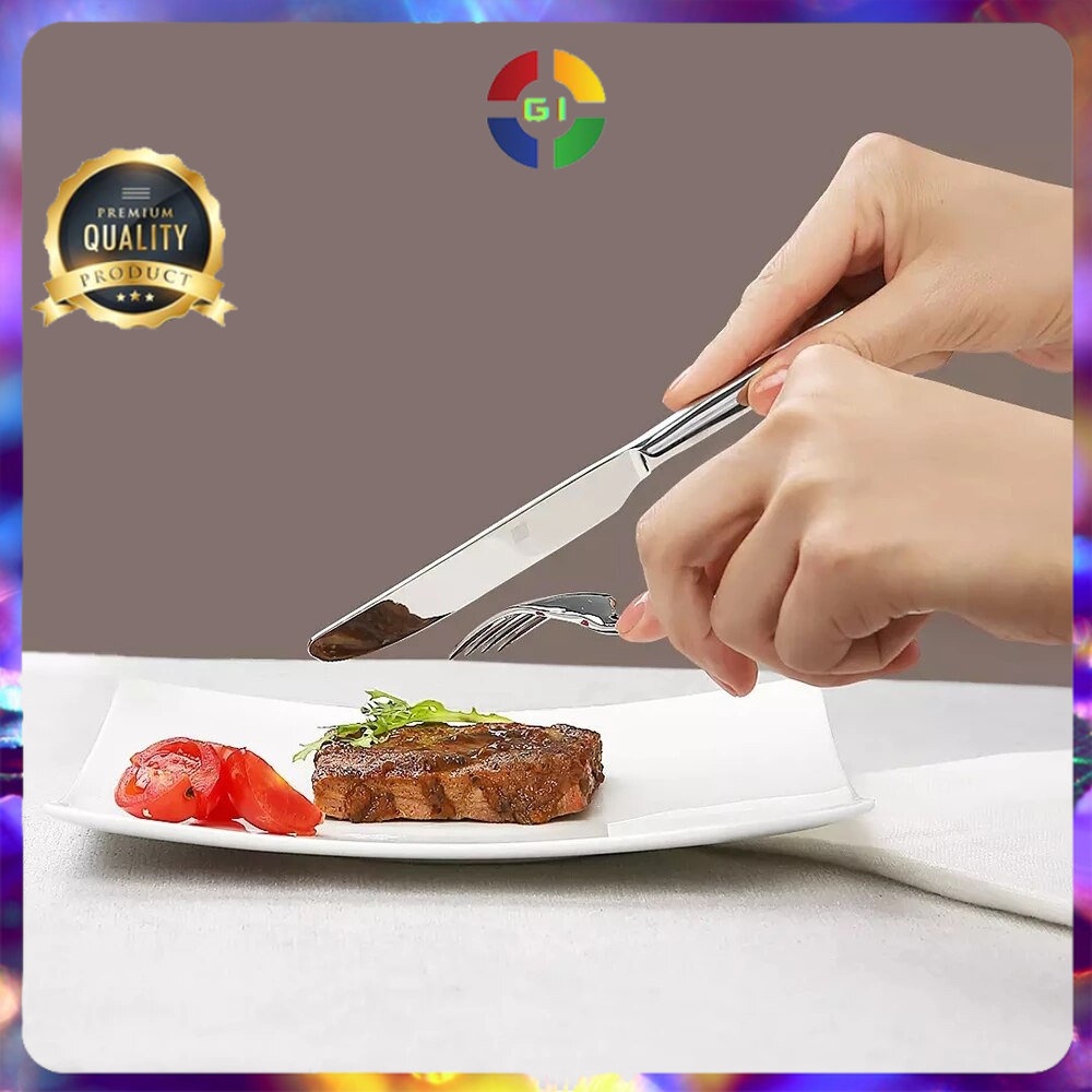 Perlengkapan Makan Sendok Garpu Pisau Cutlery Set Stainless