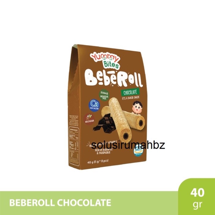 Yummy Bites Beberoll - Snack Baby, Bayi Sehat 9+ bulan 40gr Sereal 40g