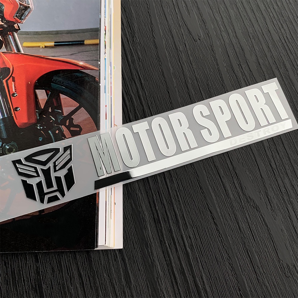 Transformers Nickel Stiker Mobil Motor Pintu Body Fuel Tank Kaca Depan Decal Vinyl Decal Modifikasi Body Tangga Dekorasi