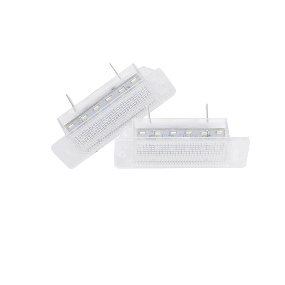 2pcs Untuk Opel Astra F 1992-1998 Untuk Calibra 1989-1997 Kecerahan Tinggi Putih LED Plat Lampu Nomor Plat Lampu