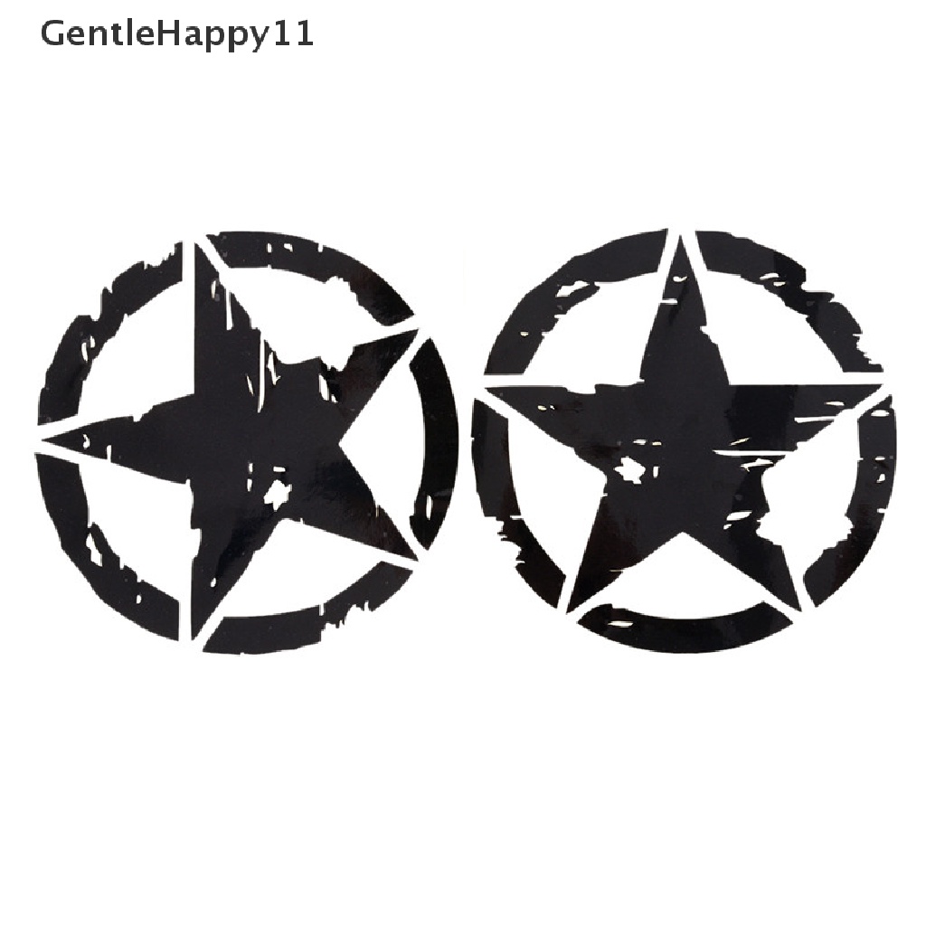 Gentlehappy 15 cm * 15 cm ARMY Star Graphic Decals Motor Mobil Stiker Vinyl Car-styling id