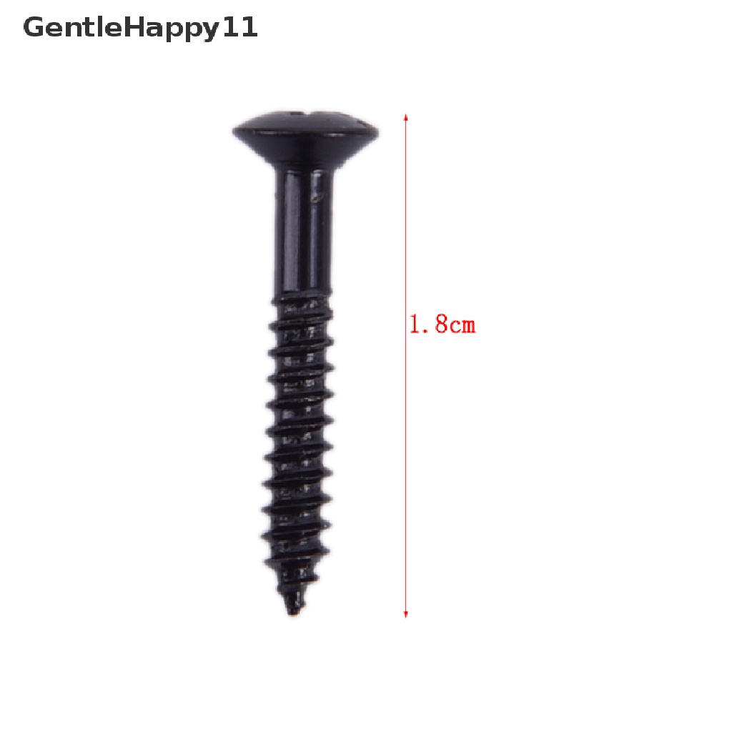 Gentlehappy 20pcs Cincin Pickup Humbucker Gitar Elektrik Moung Pickup Frame Fixing screw id