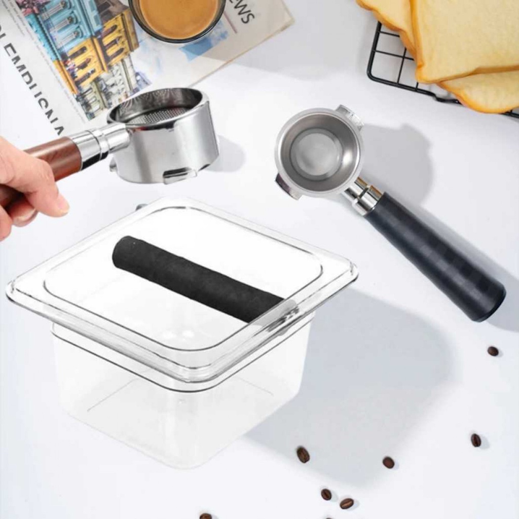 Wadah Ampas Kopi Dari Portafilter Espresso Knock Box Container