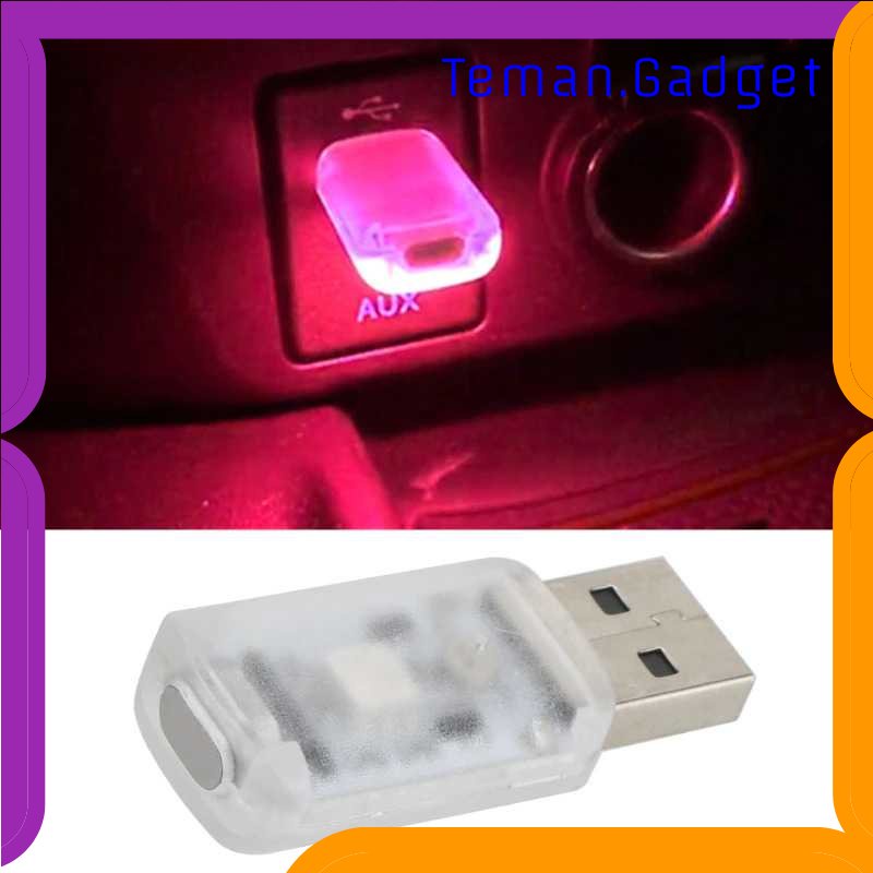 TD - OTO Isincer Lampu LED RGB Mini USB Car Interior Light - IS505