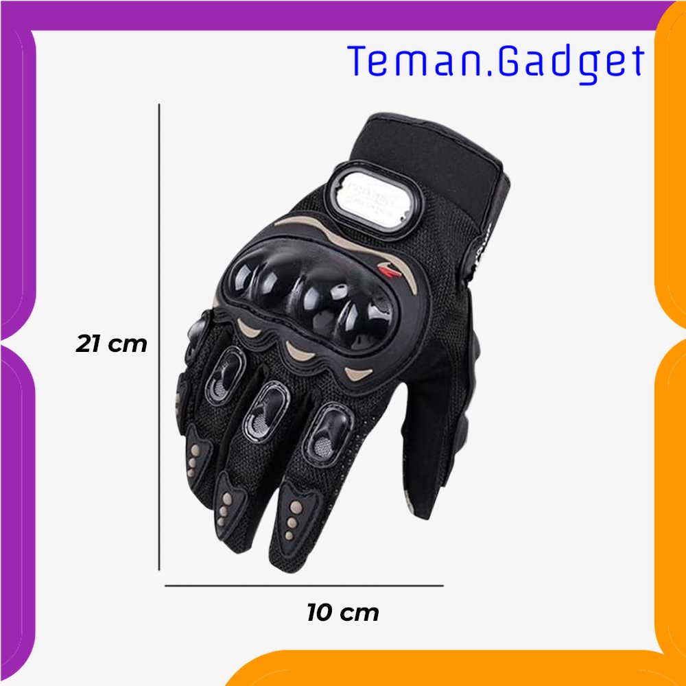 TG - OTO PRO-BIKER Sarung Tangan Motor Sporty Glove Touchscreen - MCS-01C