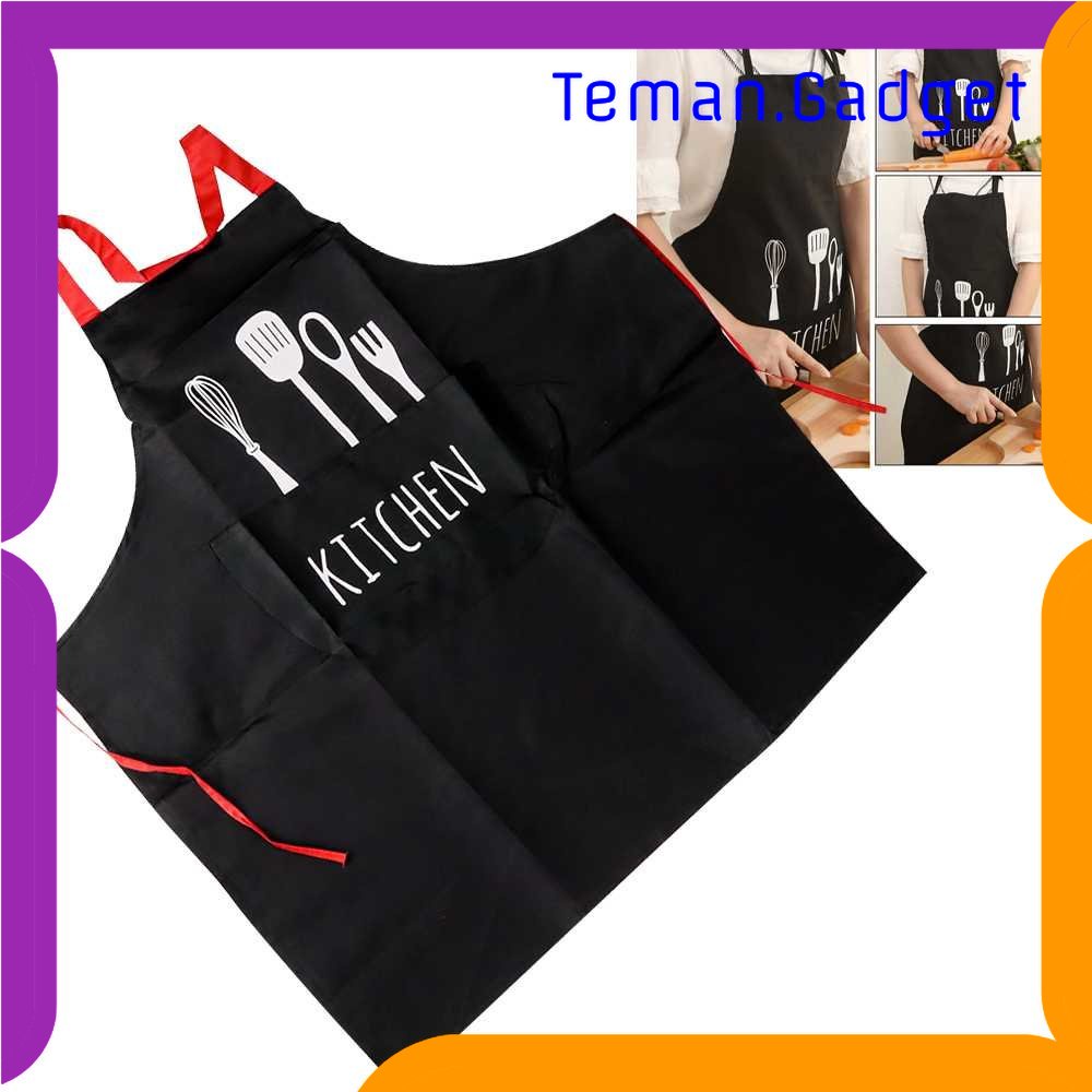 TG - DPR Aihogard Celemek Apron Dapur Pria Wanit Model Kantung - JJ41