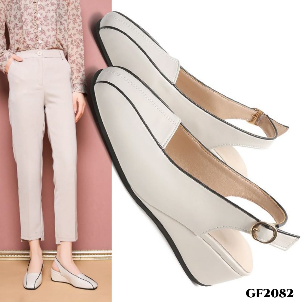 PRF Sepatu Flat Shoes Wanita Import Fashion Korea GF2082 SS597