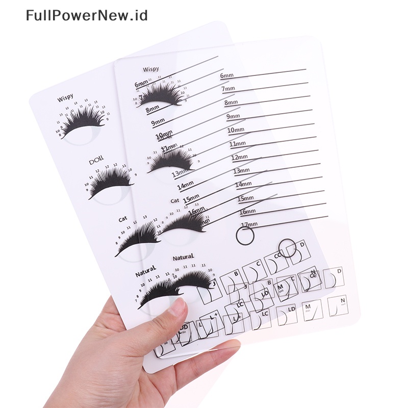 Power 1PC Acrylic Eyelash Holder Pallet Eyelash Extension Lem Pallet Lashes Holder ID