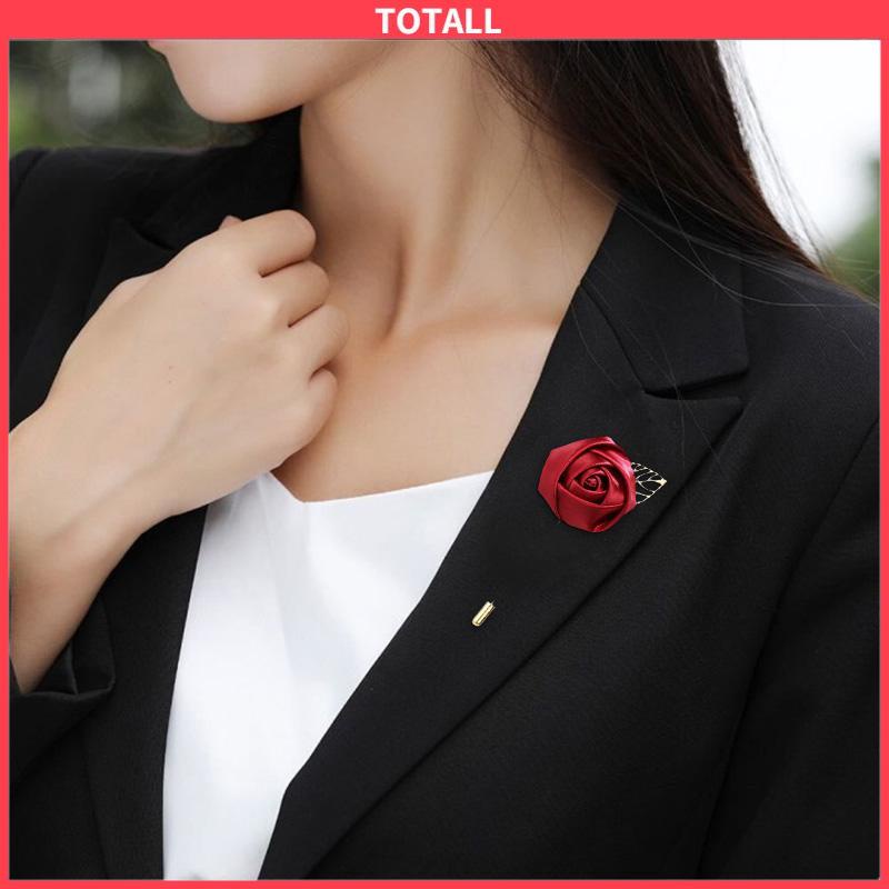 COD Bros Bunga/Bros Mawar Brooch Premium/Bros Elegant aksesori peniti Gaya Korea Untuk Unisex-Totall