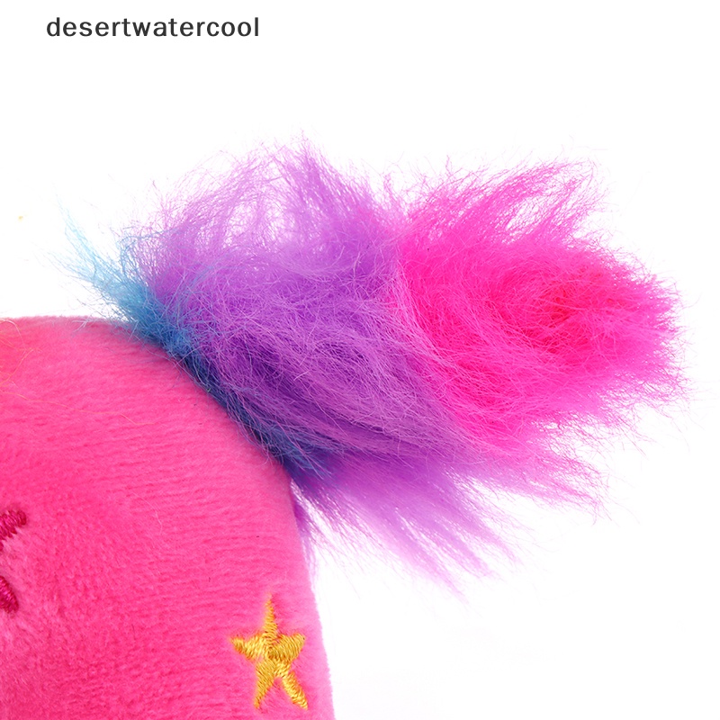 Deid Kartun Unicorn Lembut Mewah Boneka Mainan Gantungan Kunci Liontin Tas Dekorasi Anak Hadiah Martijn