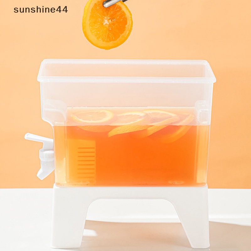 Sunshine 3.5L Cold Kettle Kulkas Dengan Kran Perlengkapan Minum Rumah Tangga Ember Air Dingin ID