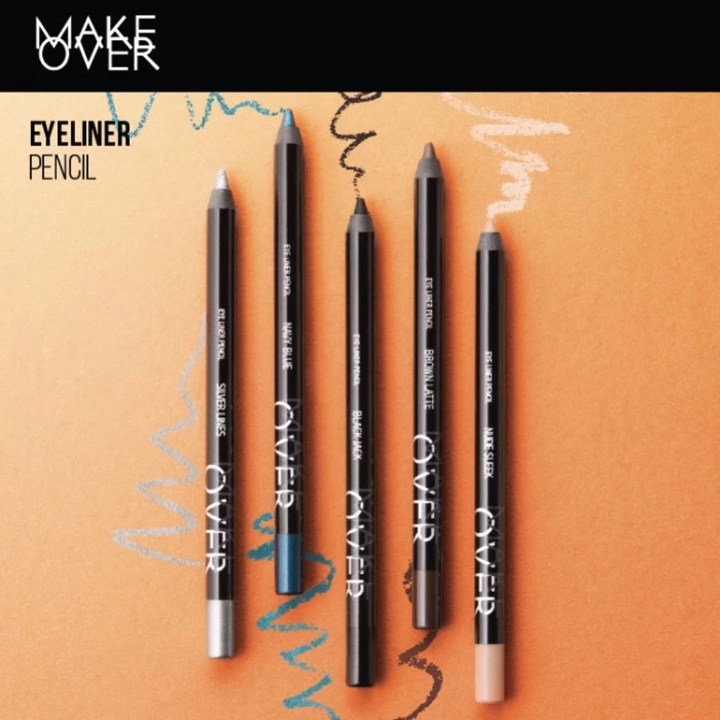 [TERMURAH] MAKE OVER Eye Liner Pencil | MakeOver Waterproof Eyeliner Pensil