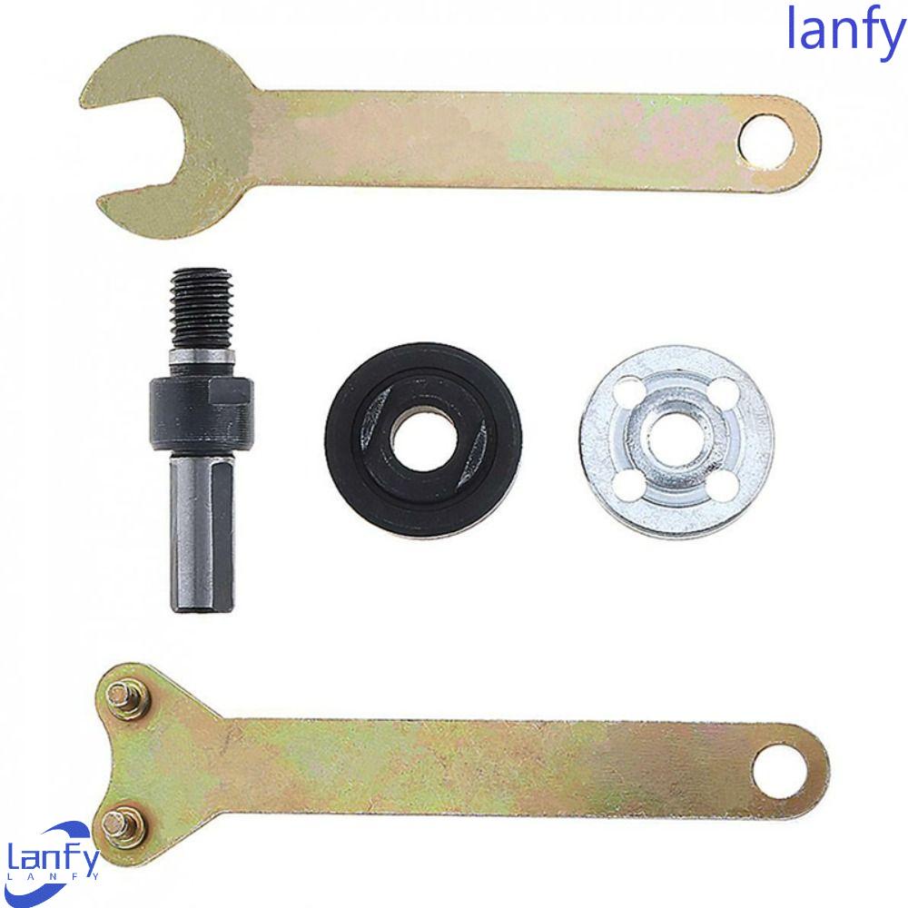 Lanfy Konverter Bor Listrik 10MM Untuk Memotong Kunci Pas Menekan Plat Alat Perbaikan Spanner Konversi Batang