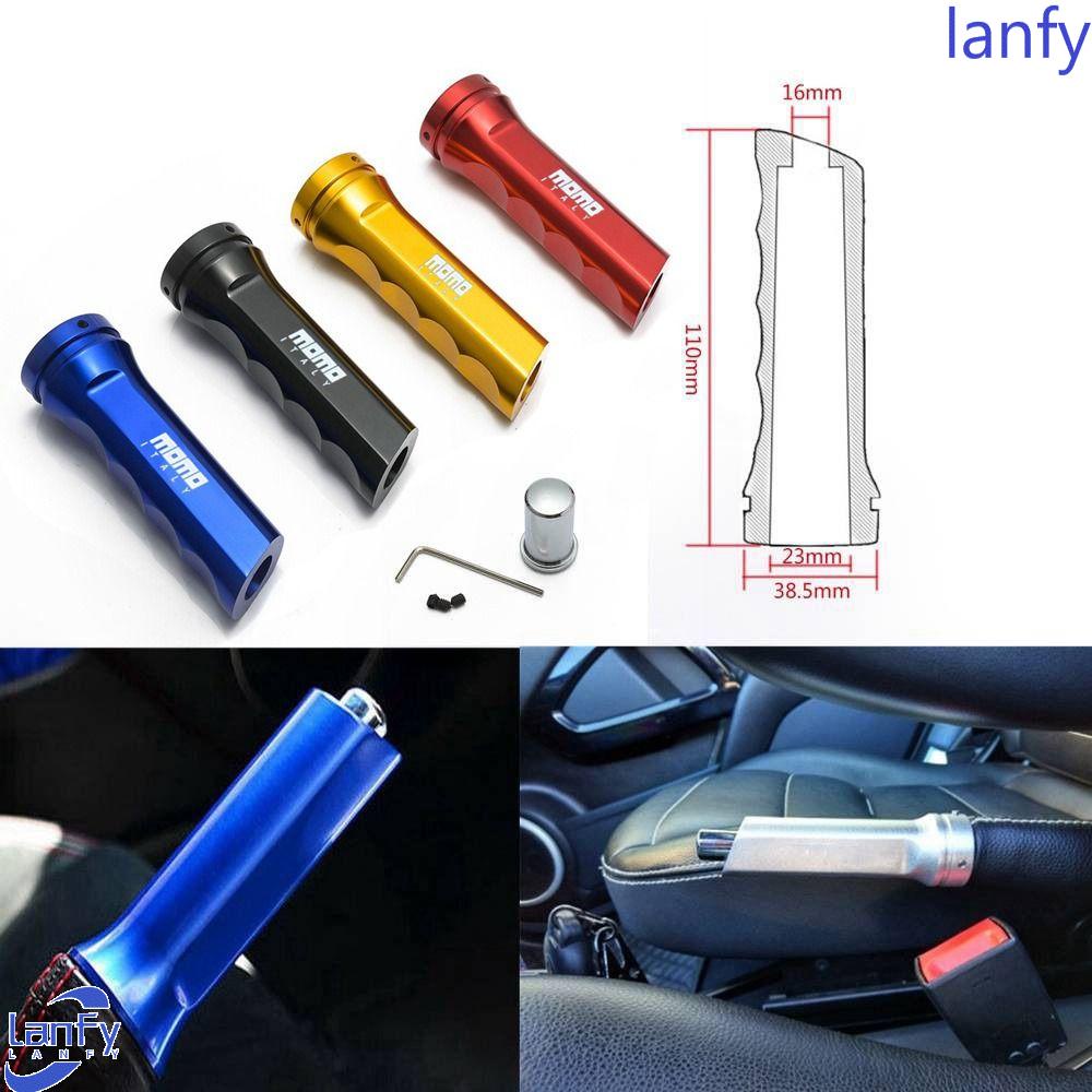 Lanfy Lengan Rem Tangan Mobil Universal 1PC Aksesoris Mobil Anti-slip MOMO Style Dekorasi Auto Handbrake Sleeve