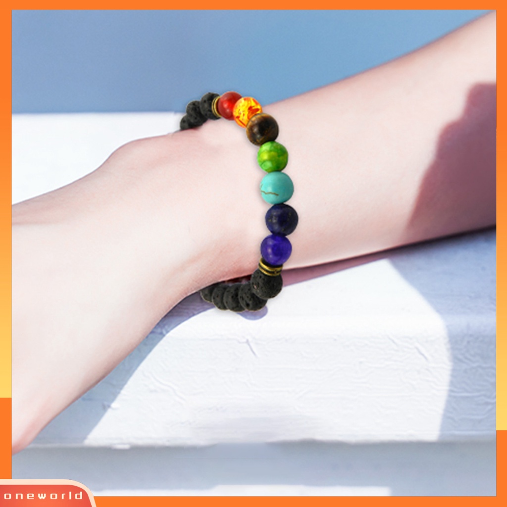 [EONE] Tali Elastis Handmade Batu Gelang Ringan Pria Wanita Beads Bracelet Hand Decor