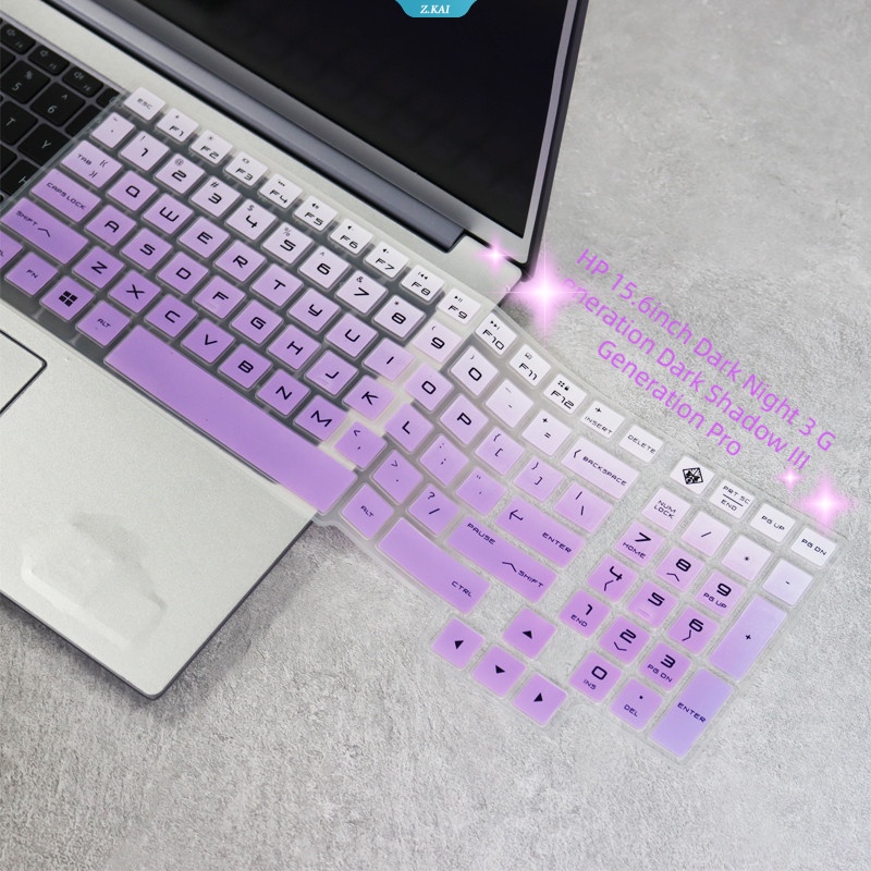 Cover Keyboard Laptop TPU Untuk Model HP 15.6inch Dark Night 3 Generation Dark Shadow III Generation Pro Dengan Film Pelindung Anti Lembab [ZK]