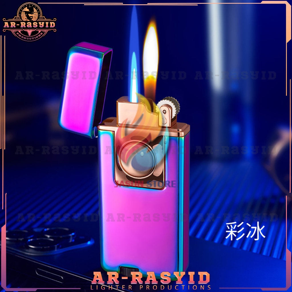 BISA COD! Korek Api Las Double Api Lighter Classic Fashionable TH-835 TERBARU