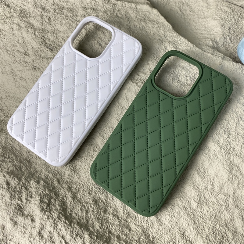 Cairan Silikon Casing Berlian Untuk Iphone14 13 12 11 Pro X XS MAX 14Plus XR Anti-Soft Case