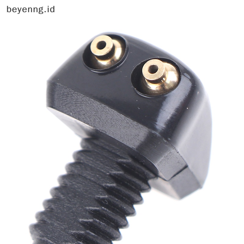 Beyen 2x Universal Front Windshield Washer Wiper Nozzle er Outlet Semburan Air ID
