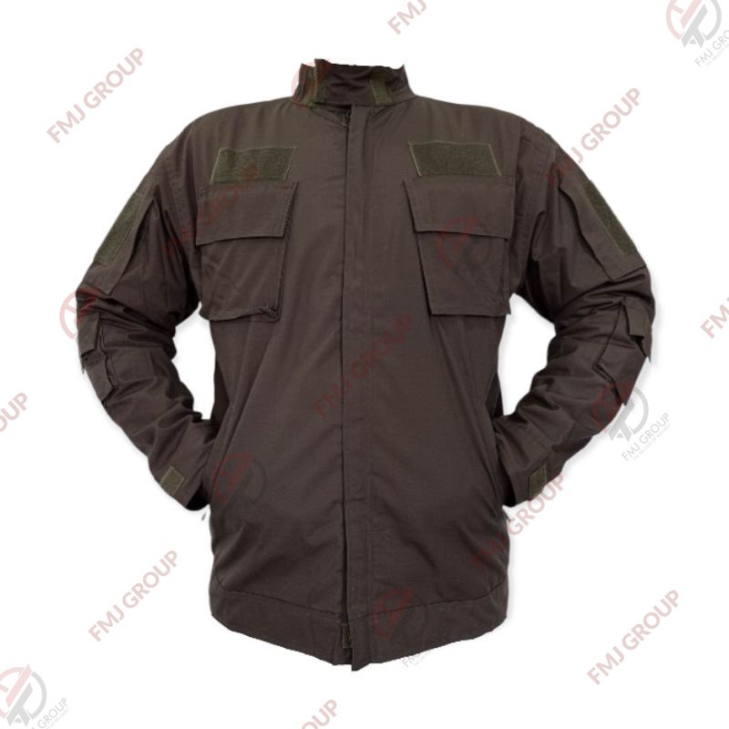 Jaket Tactical Outdoor / Jaket Amry / Jaket Militer / Jaket Lapangan Ripstop Hijau Olive