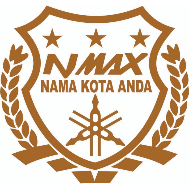 stiker cuting visor nmax