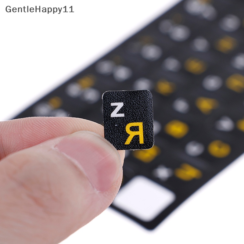 Gentlehappy layout keyboard Standar Rusia er Huruf Di id Pengganti