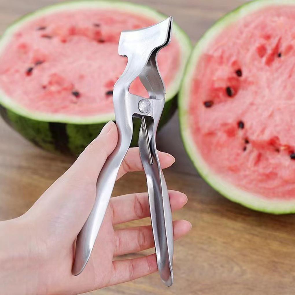 Pembuka Semangka Melon Stainless Steel Anti Karat Genggam Reusable Washable Replacement Home Opening Plier Tool