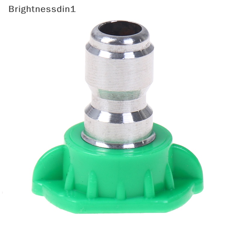 [Brightnessdin1] 5pcs Nozzle Mesin Cuci Tekanan Tinggi Quick Nozzle Tips1Per4 Alat Sambung Cepat Butik